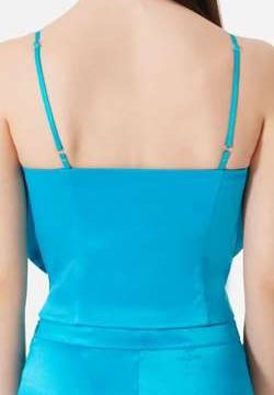 Top in Raso Strutturato con Fiocco 2