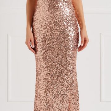Abito Lungo Paillettes