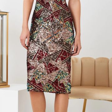 Tubino Midi Paillettes 2