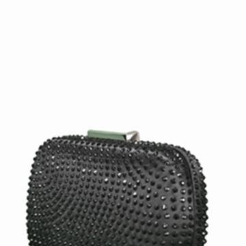 Pochette con Brillantini color Nero 2