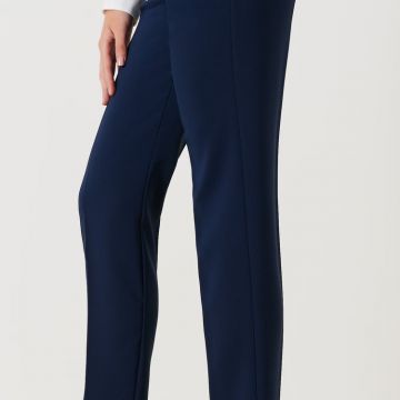 Pantaloni Slim in Tessuto Tecnico Blu 2