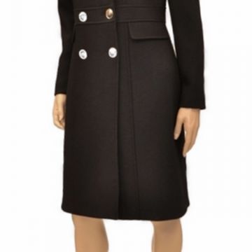 Cappotto Doppiopetto Nero 1