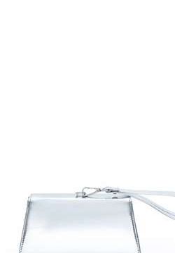 Pochette squadrata color argento 2