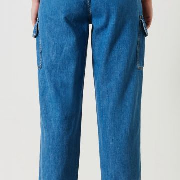 Pantalone Denim Cargo 2