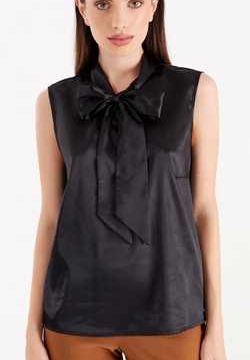 Top in Satin color Nero 5500