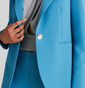 giacca azzurra