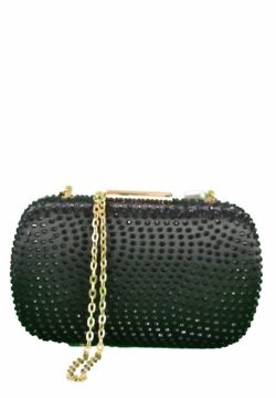Pochette con Brillantini color Nero 3