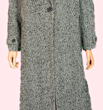 cappotto nero spina