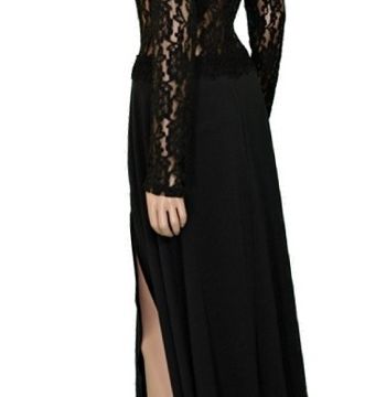 abito nero pizzo 02