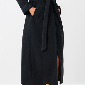Maxi Cappotto Vestaglia Nero 1