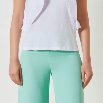 shirt cotone con Rouches