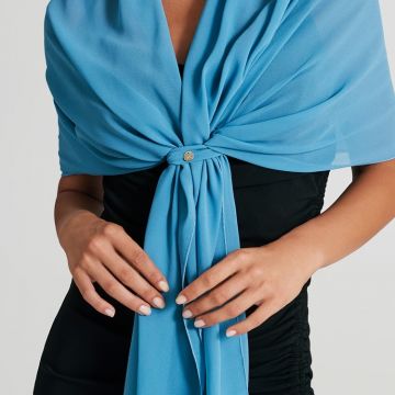 Stola Azzurro