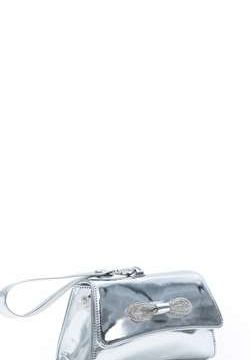 Pochette squadrata color argento 1