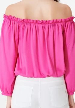 Blusa in Viscosa Fuxia 2