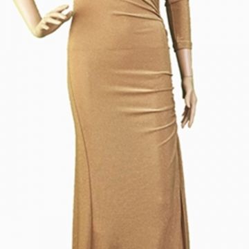 Abito Lurex color Oro 1