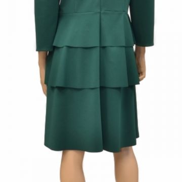 Abito Tubino Curvy color Verde 3