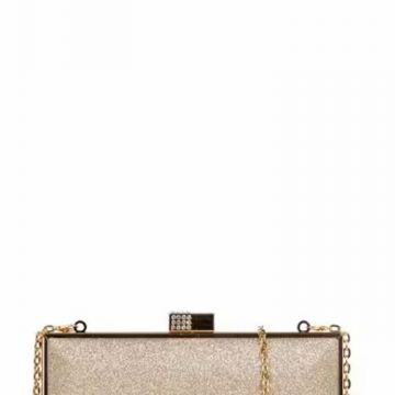 Borsa clutch con glitter 2