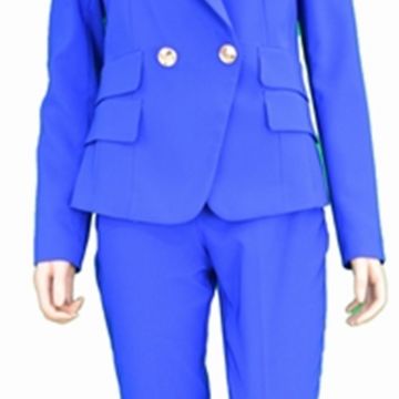 Giacca Doppiopetto Bluette