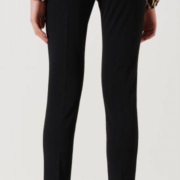 Pantaloni slim in scuba mano crepe 3