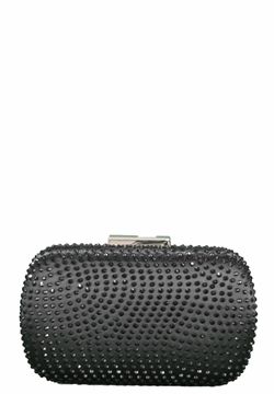 Pochette con Brillantini color Nero 1