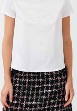 Shirt in Satin color Bianco 1