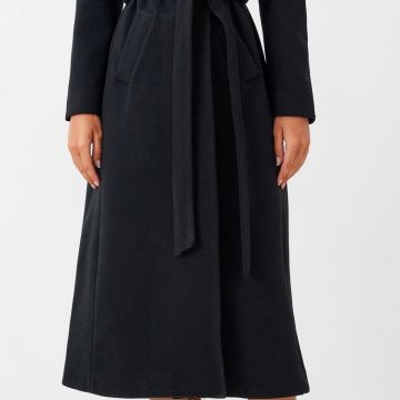 Maxi Cappotto Vestaglia Nero 2