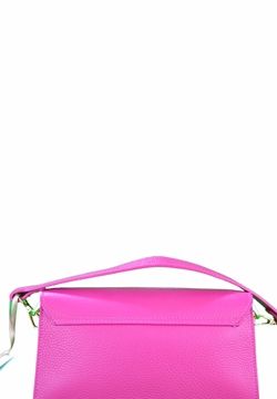 Borsa Vera Pelle Fuxia 2