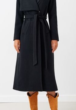 Maxi Cappotto Vestaglia Nero 3