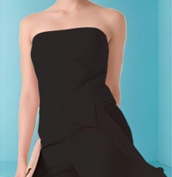 tuta02 nero plisse 122471
