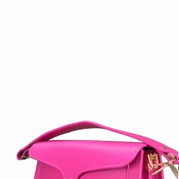 Borsa Vera Pelle Fuxia N 2