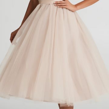 Abiti Midi con Gonna in Tulle