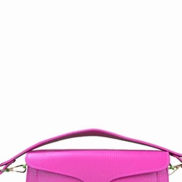 Borsa Vera Pelle Fuxia N
