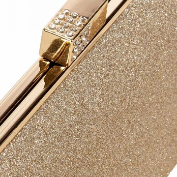 Borsa clutch con glitter 1