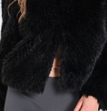 giubbino pelu ner