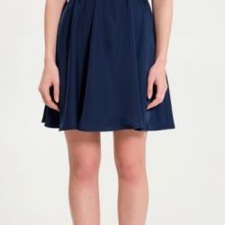 Abito Alette in Raso con Cintura