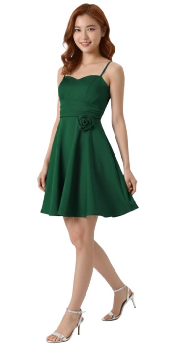 Abito Intero Donna Verde