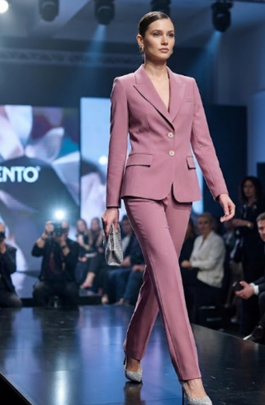 Giacca Donna Rosa Antico