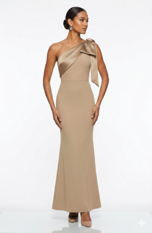 Abito Intero Donna Tortora Beige