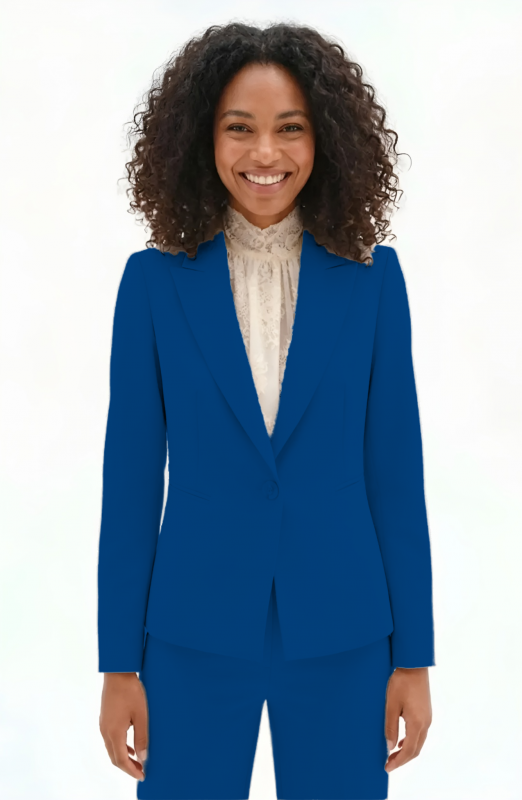 Giacca Donna Blu Brillante