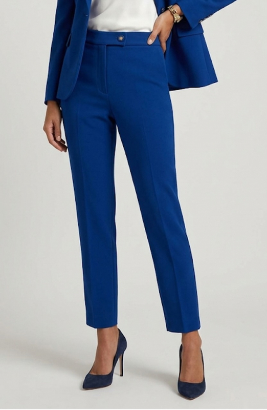 Pantalone Donna Blu Brillante