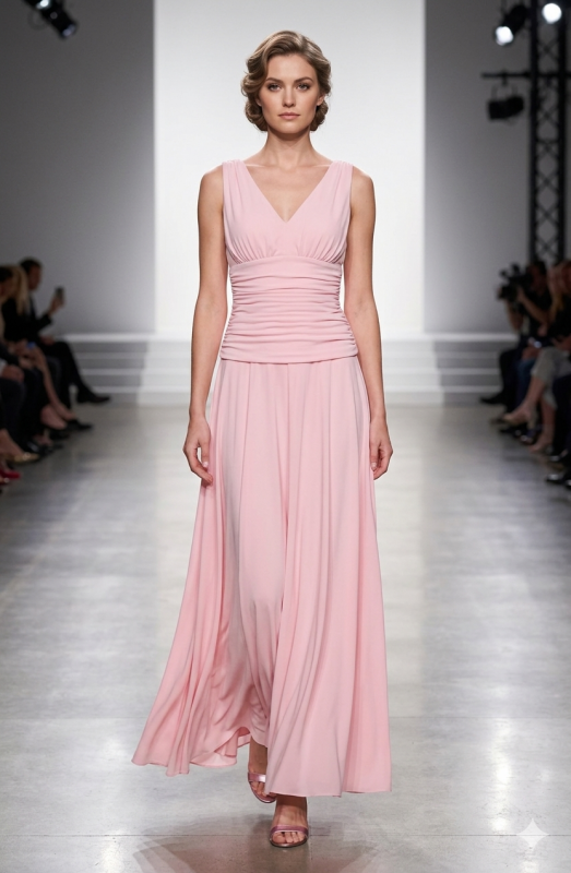 Abito Intero Donna Rosa