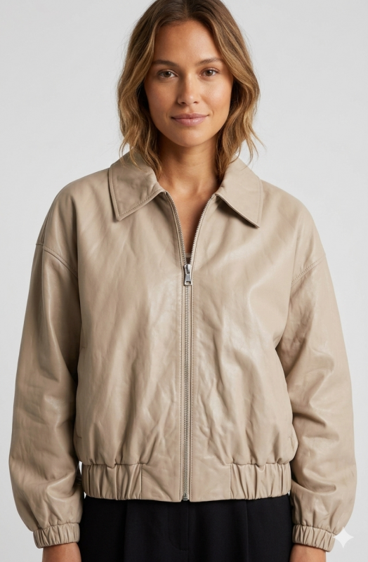 Cappotto Donna Tortora Beige